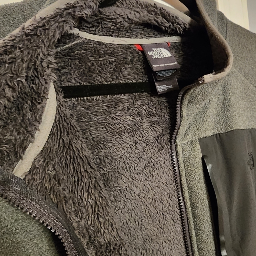 The North Face mens fleece jacket grey size XXL - Picture 4 of 9